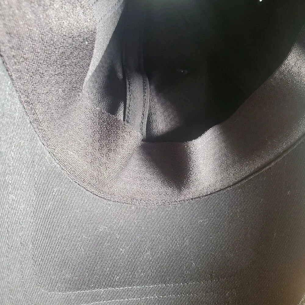 Lululemon Classic Ball Cap Black Small/ Medium Adjustable Cotton Twill Logo